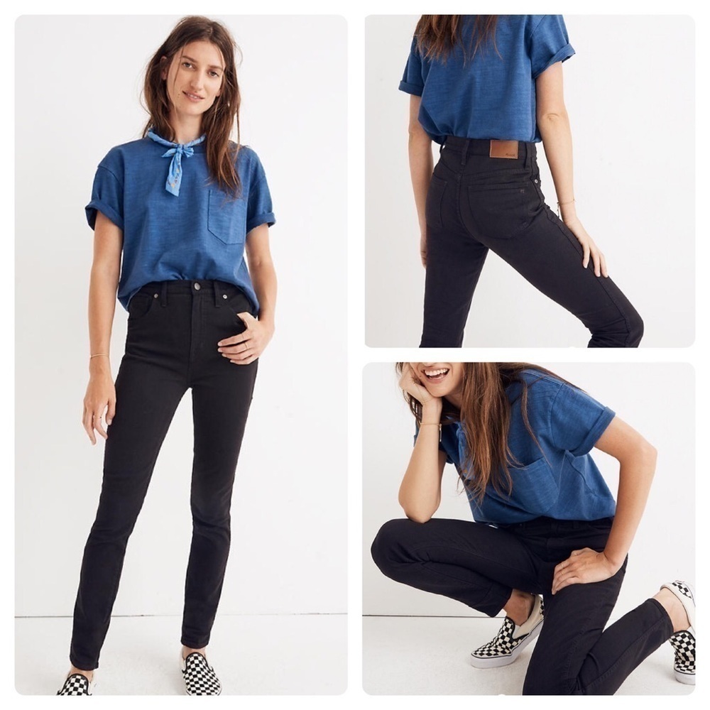 New Madewell 10" High Rise Skinny Jeans